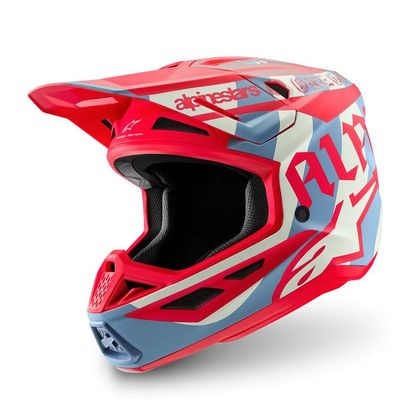 Casque cross Alpinestars S-M7 BEAST COAST - EDITION SPECIALE 2027 Ref : AP4815 