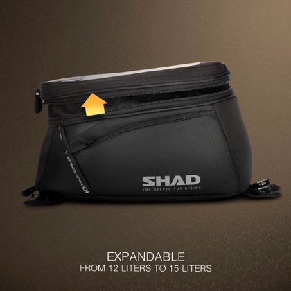 Saco de depósito Shad SL20 (15 a 20 litros) Universal - Preto