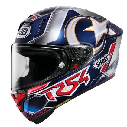 Shoei X-SPR PRO - TOPRAK Integraalhelm - Grijs / Blauw Ref: SI0712 