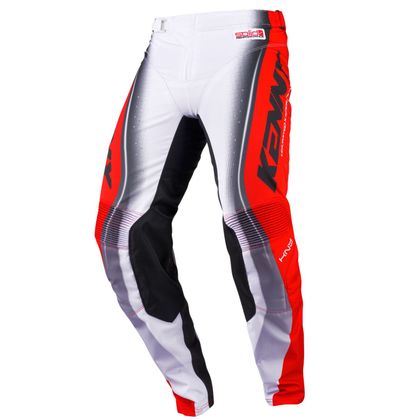Pantaloni cross Kenny PERFORMANCE - SOLID 2027 - Negru / Roșu Ref: KE3112 