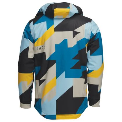 Thor TOUR BRAVE 2025 Enduro jas - Blauw / Geel