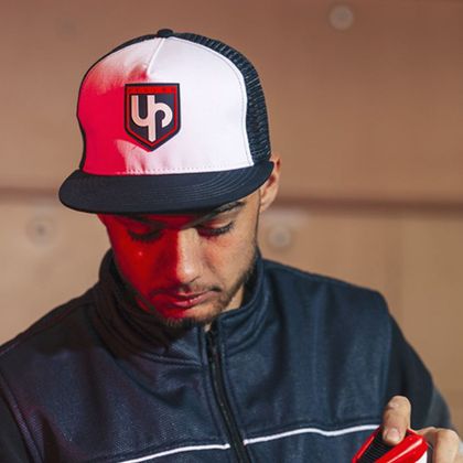 Casquette UP Design  - Bleu / Blanc