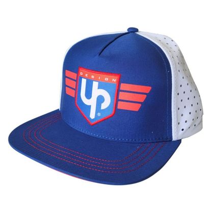 Casquette UP Design Maverick - Bleu / Blanc Ref : UPD0549 / 881032 