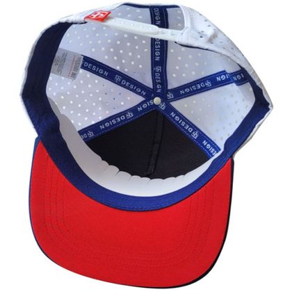 Casquette UP Design Maverick - Bleu / Blanc