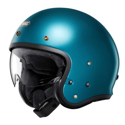Casque jet Shoei J.O2 - CANDY - Bleu