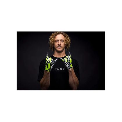 Thor SPORT ANARCHY 2025 Cross gloves - Black / White