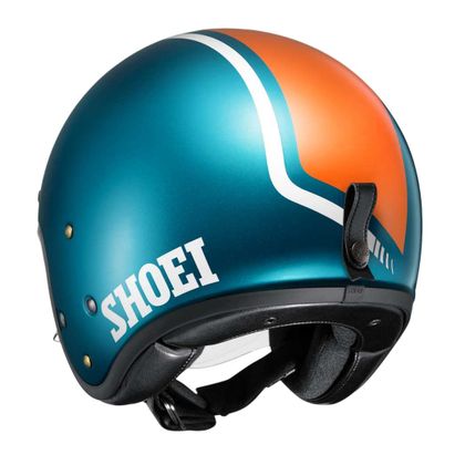 Casque jet Shoei J.O2 - AVENTURE - Bleu