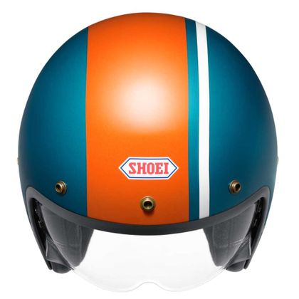 Casque jet Shoei J.O2 - AVENTURE - Bleu