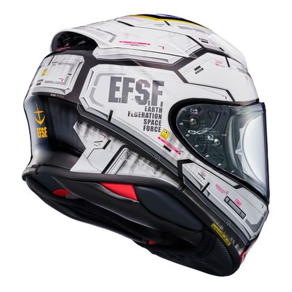 Casque intégral Shoei NXR2 - RX-78-02 GUNDAM - Blanc / Bleu
