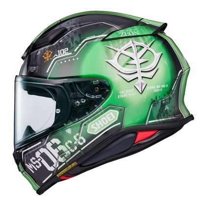 Casque intégral Shoei NXR2 - MS-06C-6 ZAKU II - Noir / Vert