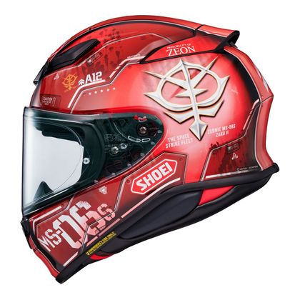 Casque intégral Shoei NXR2 - MS-06S CHAR’S ZAKU II - Noir / Rouge