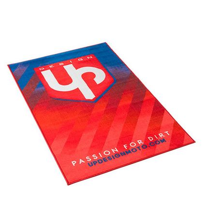 Tapis environnemental UP Design (dim. : 1m x 1m60) universel - Rouge / Bleu Ref : UPD0028 / 88TAPIS 
