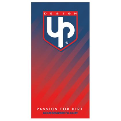 UP Design (1m x 2m) Whip Universal Environmental carpet - Red / Blue
