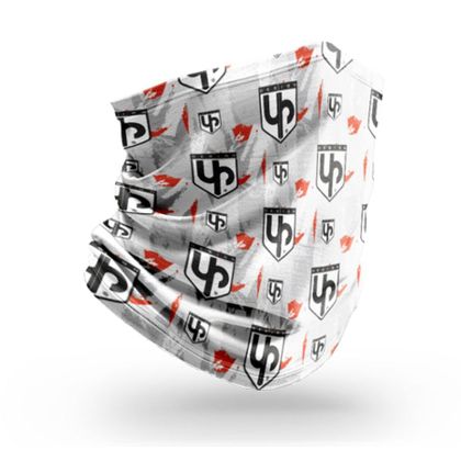 Tour de cou UP Design  - Gris / Rouge Ref : UPD0560 / 88TDCG13 