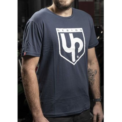 T-Shirt manches courtes UP Design  - Bleu