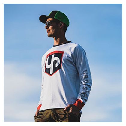 T-shirt manches longues UP Design ML - Blanc