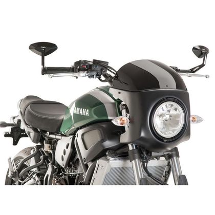 Bulle Puig RETRO - SEMI CARENAGE - Noir
