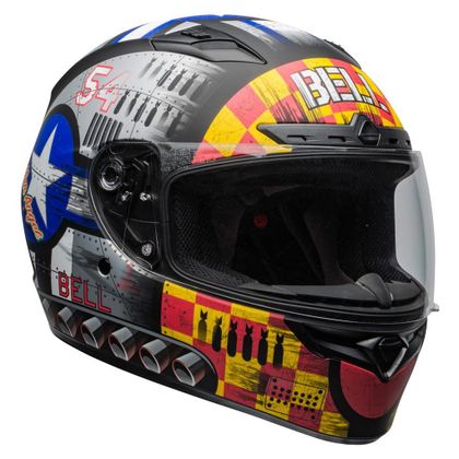 Casque Bell QUALIFIER DLX MIPS DEVIL MAY CARE - Gris
