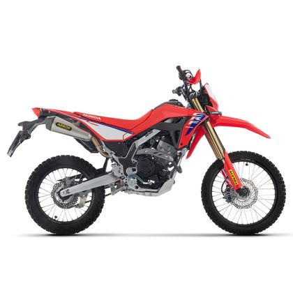 Silencieux Arrow X-Kone EMBOUT CARBONE Racing - Gris Ref : AW1245 / 72013XKI HONDA 300 CRF 300 L - 2025
