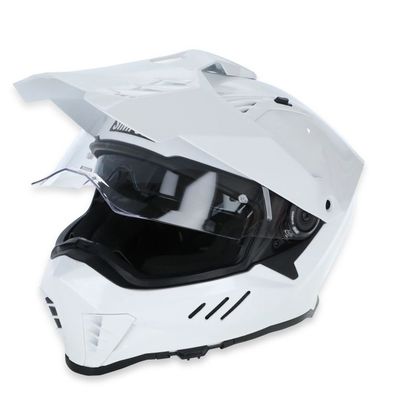 Simpson XCURSIE - SOLIDE Integraalhelm - Wit