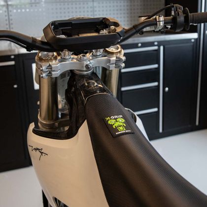 Housse de selle X-GRIP BABOONS BUTT - Noir