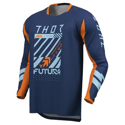 Maillot cross Thor LAUNCH FUTURA - ENFANT - Bleu / Orange Ref : TO3229 