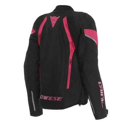 Blouson Moto Dainese AVRO 5 TEX WOMEN - Noir / Rose