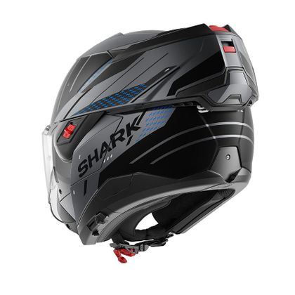 Shark OXO RYDGER Modularer Helm - Grau / Blau