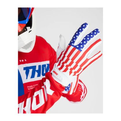 Thor LAUNCH 2025 Cross gloves - White