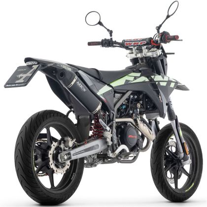 Arrow ICON CARBON END CAP Silencer - Black