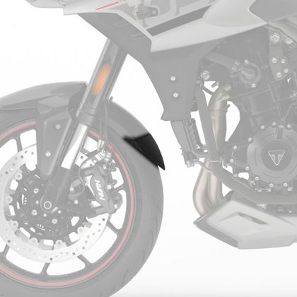 Extension de garde-boue Puig avant - Noir Ref : PUI0978 / 9128N TRIUMPH 1050 TIGER 1050 SPORT - 2013 - 2020