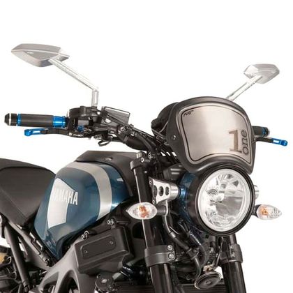 Puig Retro Front plate - Black Ref : 9168 