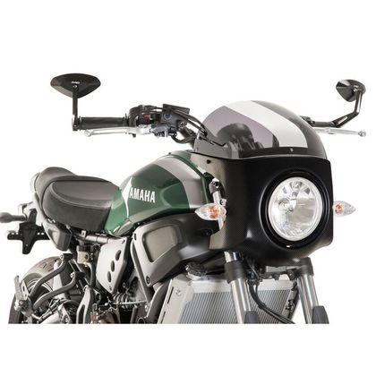 Tête de fourche Puig rétro Look Carbone