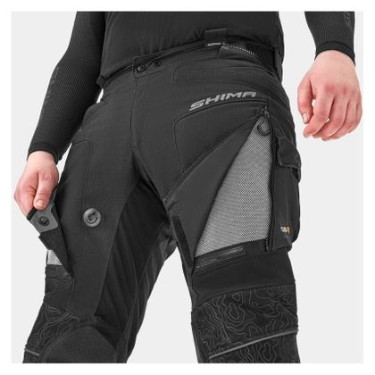 Pantalon Moto Shima TRACKER - Noir