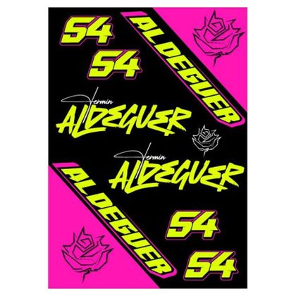 Stickers Ixon ALDEGUER 25 - Noir / Rose