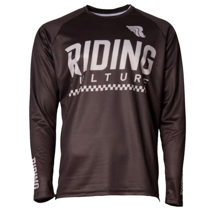 Camiseta de motocross RIDING CULTURE SENDER 2.1 2023 - Negro / Gris Ref : RID0051 