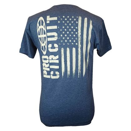 T-Shirt manches courtes Pro Circuit FLAG - Bleu