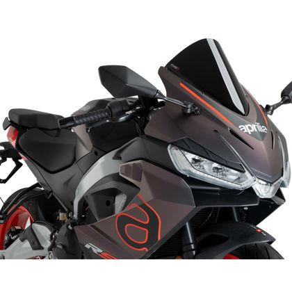 Bulle Puig R-RACER (+6 cm) - Noir Ref : PUI0883 APRILIA 457 RS 457 - 2024 - 2025