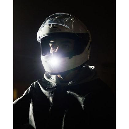 Casque intégral Sena PHANTOM AVEC INTERCOM - Blanc