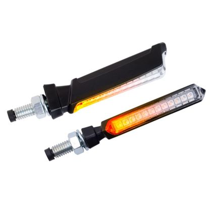 Puig MOD. THIN HOMOL Richtingaanwijzer Universeel - Zwart Ref: PUI1020 / 9624N 