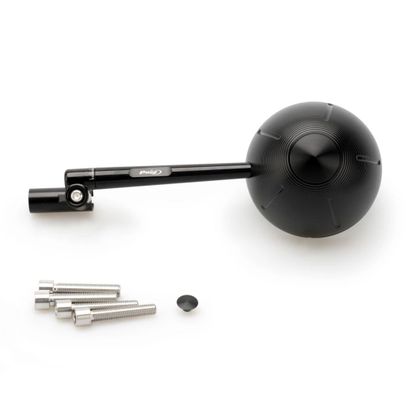 Puig RETRO stuur Achteruitkijkspiegel Universeel - Zwart