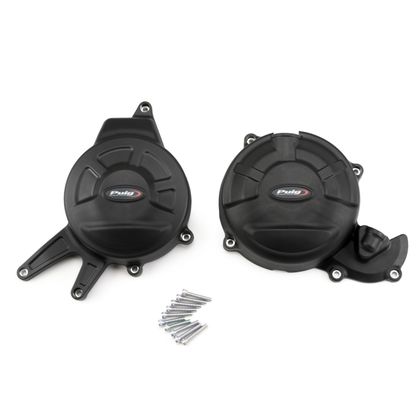 Protection Moteur Puig Kit de 2 pare-carters - Noir