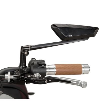 Puig HYPERNAKED gids Achteruitkijkspiegel Universeel - Zwart