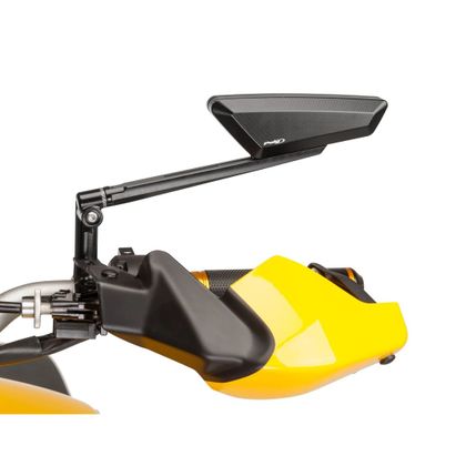 Puig HYPERNAKED gids Achteruitkijkspiegel Universeel - Zwart