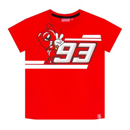 T-Shirt manches courtes GP MARC MARQUEZ KID RED Ref : MM930013 
