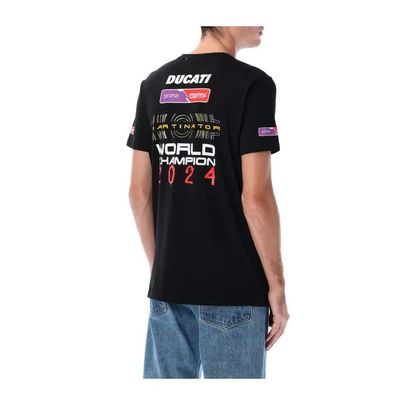 Kenny JORGE MARTIN WORLD CHAMPION Kurzärmeliges T-Shirt - Schwarz