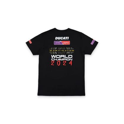 Kenny JORGE MARTIN WORLD CHAMPION Kurzärmeliges T-Shirt - Schwarz