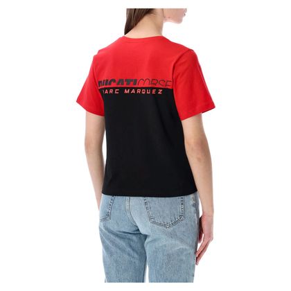 T-Shirt manches courtes Kenny DUCATI CORSE BOX 93 LADY - Blanc