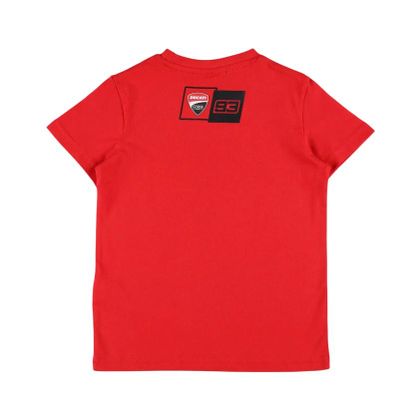 Kenny DUCATI CORSE BOX 93 KIND T-shirt met korte mouwen - Zwart / Rood