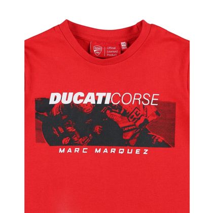 Kenny DUCATI CORSE BOX 93 KIND T-shirt met korte mouwen - Zwart / Rood